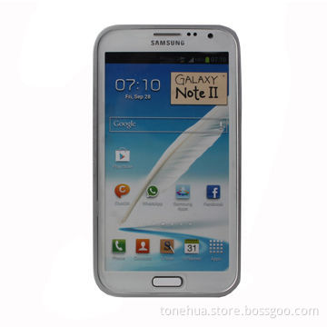 Protective metal frame PC case for Samsung mobile phone Note2
